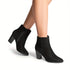 WINTERLICHE DAMEN-STIEFELETTEN MIT BLOCKABSATZ